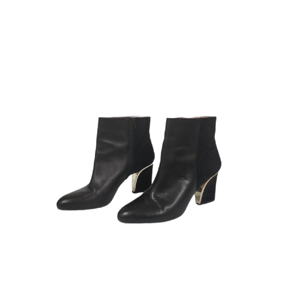 INC International Concepts Harpp Women's Round Toe Leather Ankle Boots Size 11 - Picture 3 of 15